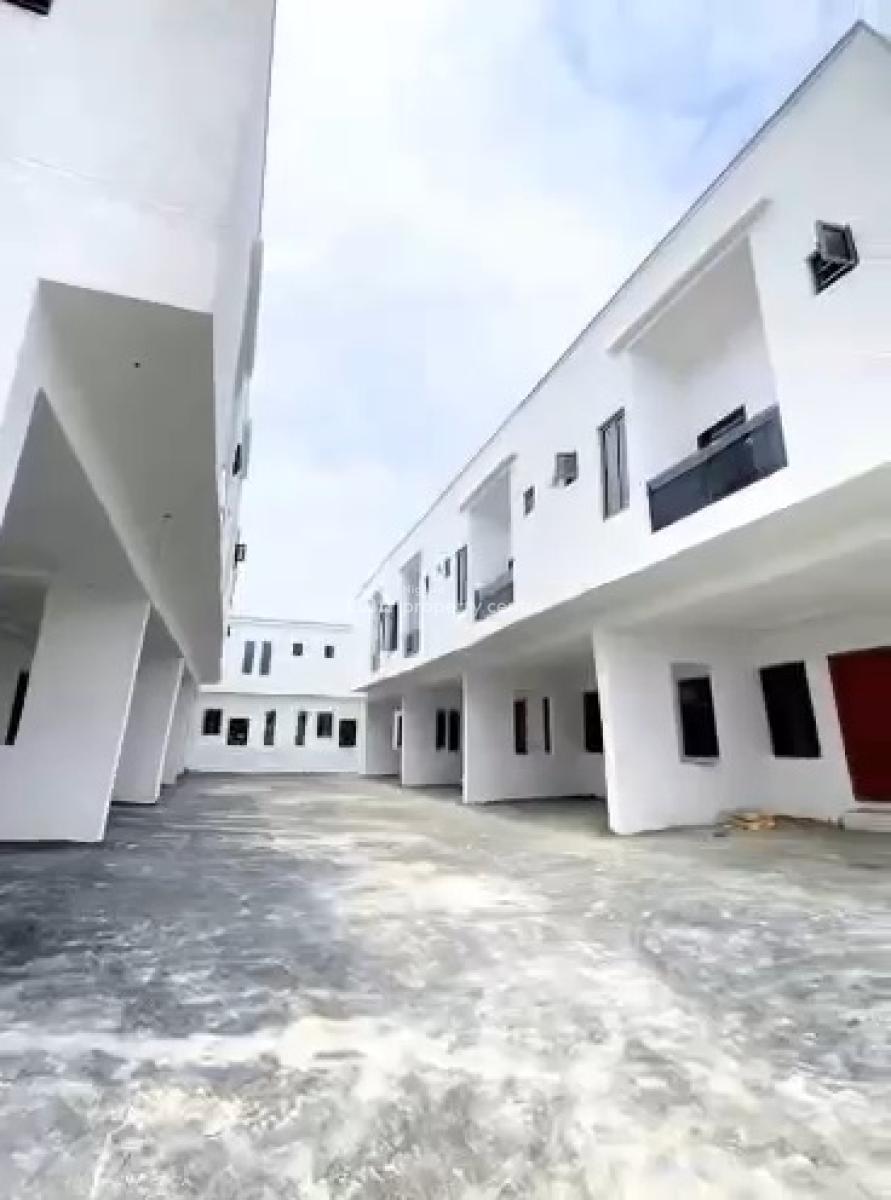 Luxury Spacious Bedroom Terrace Duplex with Cofo, Approval, After Abraham Adesanya Estate By General Paint, Ajah, Lagos, Terraced Duplex for Sale