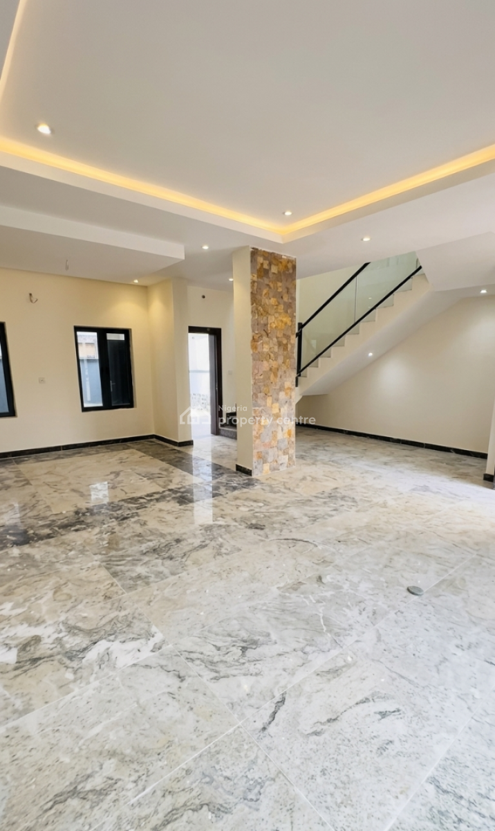 4bedroom Terrace Duplex with Bq, Main, Wuye, Abuja, Terraced Duplex for Rent