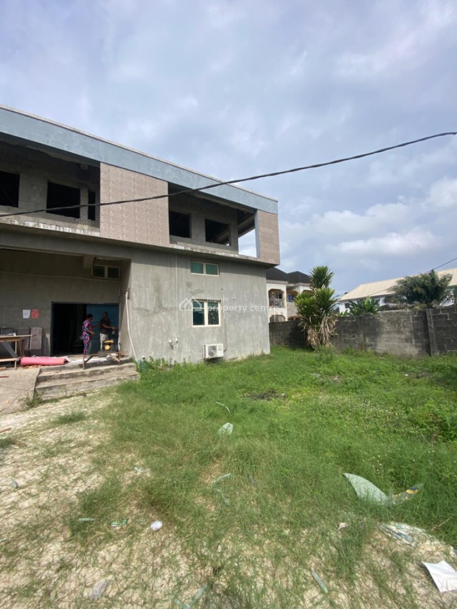 2000sqmts Wearhouse with Duplex and Flats on 4 Plots of Land, Lakwe, Ajah Lagos, Ajah, Lagos, Warehouse for Sale