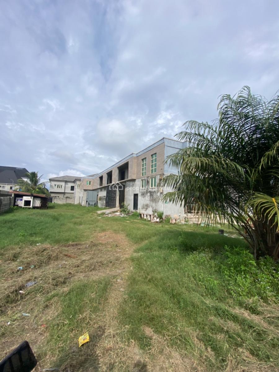 2000sqmts Wearhouse with Duplex and Flats on 4 Plots of Land, Lakwe, Ajah Lagos, Ajah, Lagos, Warehouse for Sale