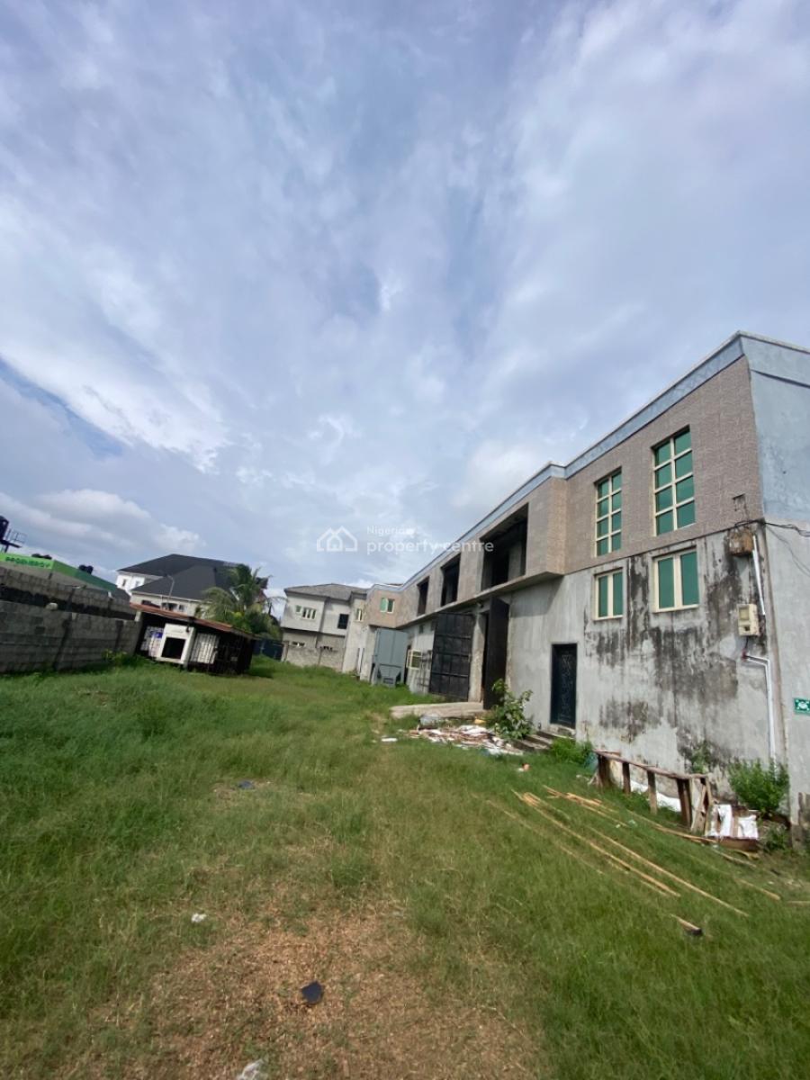2000sqmts Wearhouse with Duplex and Flats on 4 Plots of Land, Lakwe, Ajah Lagos, Ajah, Lagos, Warehouse for Sale