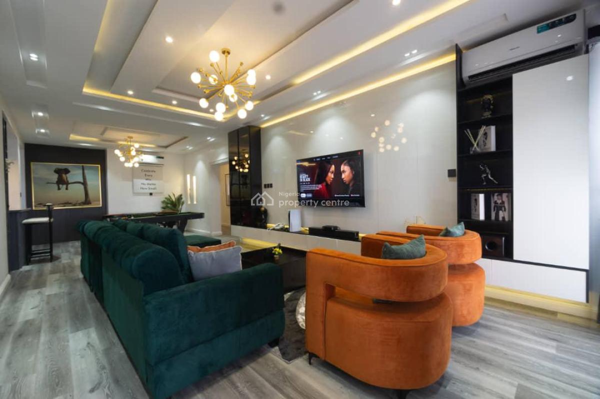 Fully Furnished 3bedroom Apartment at Oniru Victoria Island, Oniru, Victoria Island (vi), Lagos, House for Rent