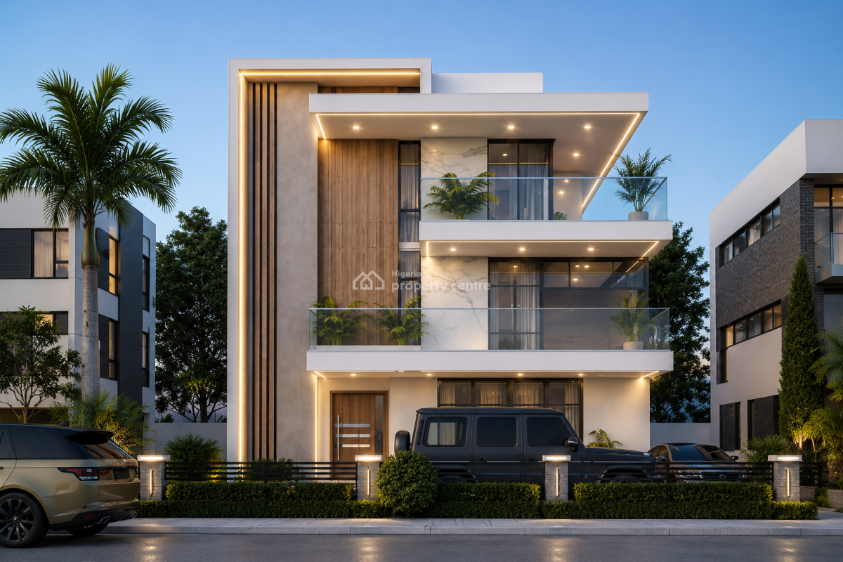 Exquisite 6bedrooms Maisonette with Bq on 600sqm, Solar City Estate, Apo Mechanic, Apo, Abuja, Mixed-use Land for Sale