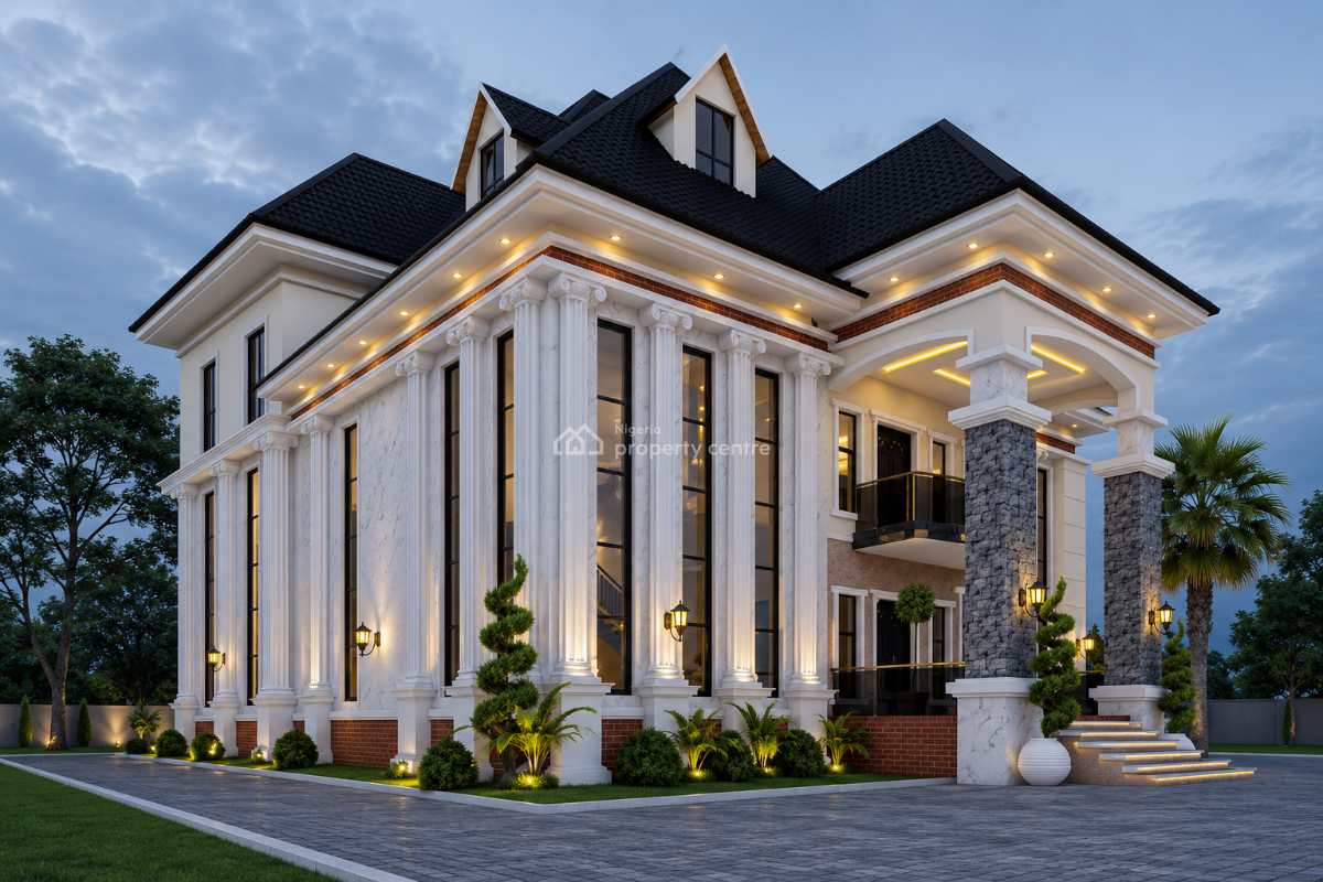 Luxurious 5bedrooms Fully Detached Duplex with Bq on 450sqm, Solar City Estate, Apo Mechanic, Apo, Abuja, Mixed-use Land for Sale