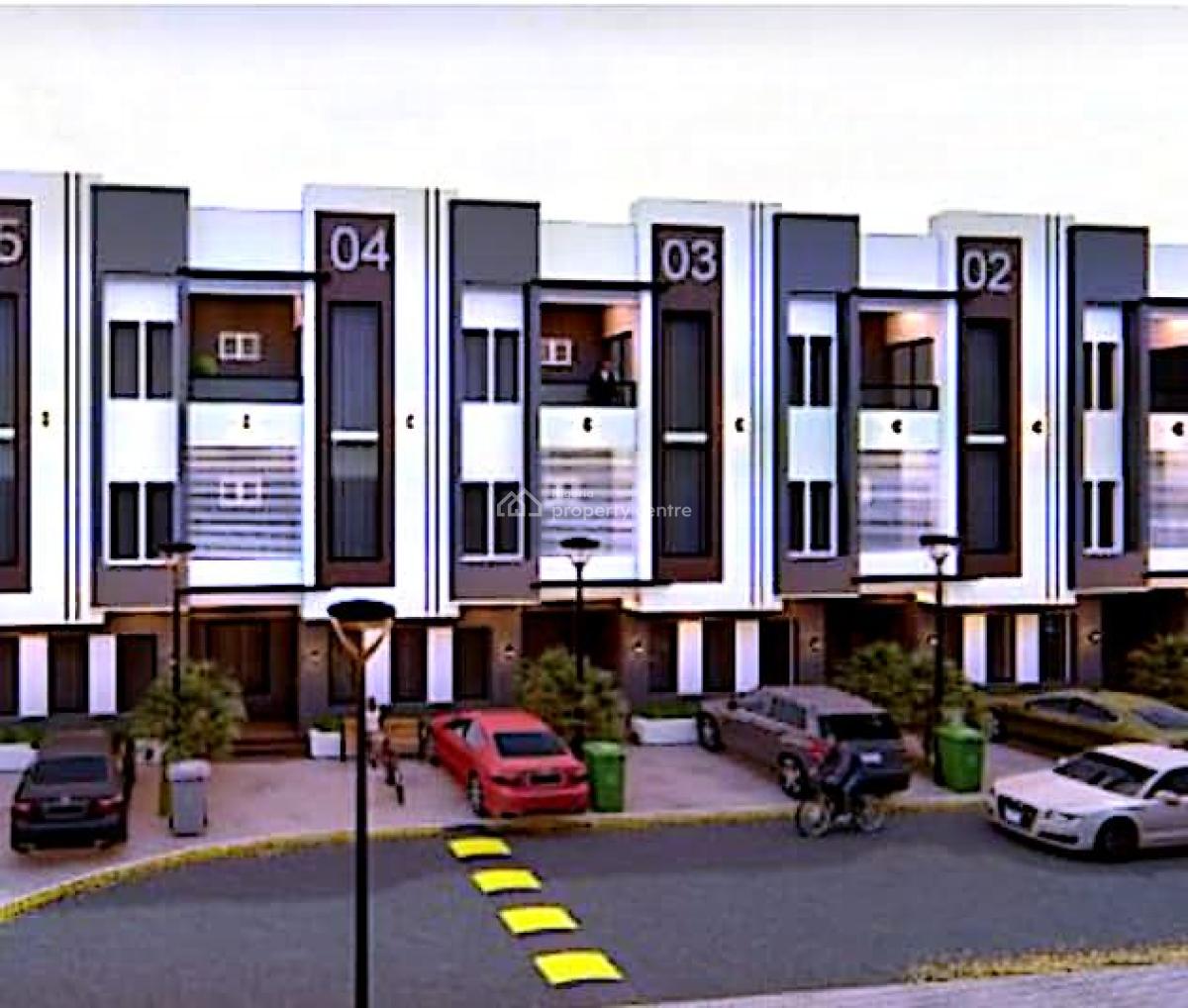 Modern 3bedrooms Terrace Duplex on 170sqm, Solar City Estate, Apo Mechanic, Apo, Abuja, Mixed-use Land for Sale