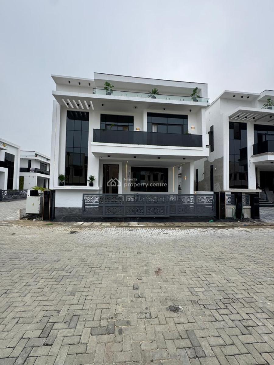 Newly Built 5 Bedroom Luxury Detached Duplex with a Swimming Pool, Chevron Toll Gate, Lekki, Lagos, Detached Duplex for Sale