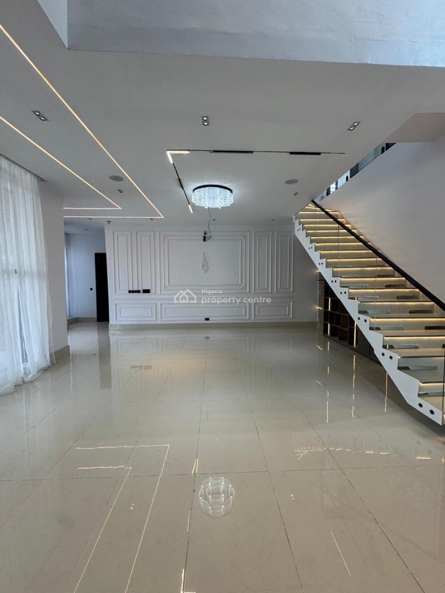 High Ceiling, Luxury 5 Bedroom Fully Detached Duplex with Pool, Bq, Harris Drive By Vgc, Lekki, Lagos, Detached Duplex for Sale