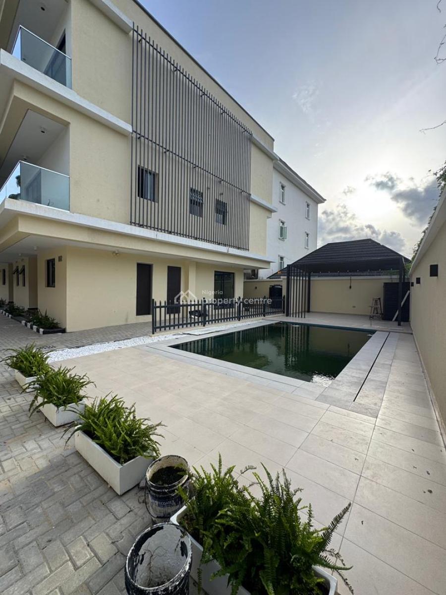 Newly Completed Five Bedroom Semi-detached Duplex with a Study and Bq, Ikoyi, Lagos, Detached Duplex for Sale