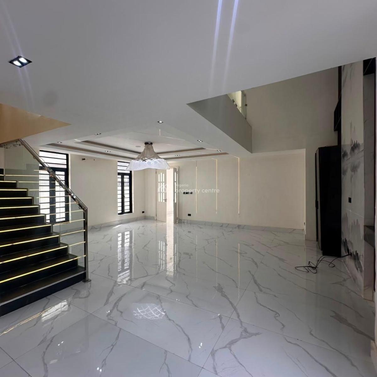 Contemporary 5bedroom Fully Detached Duplex with Bq, Lekki Phase 1, Lekki, Lagos, Detached Duplex for Sale