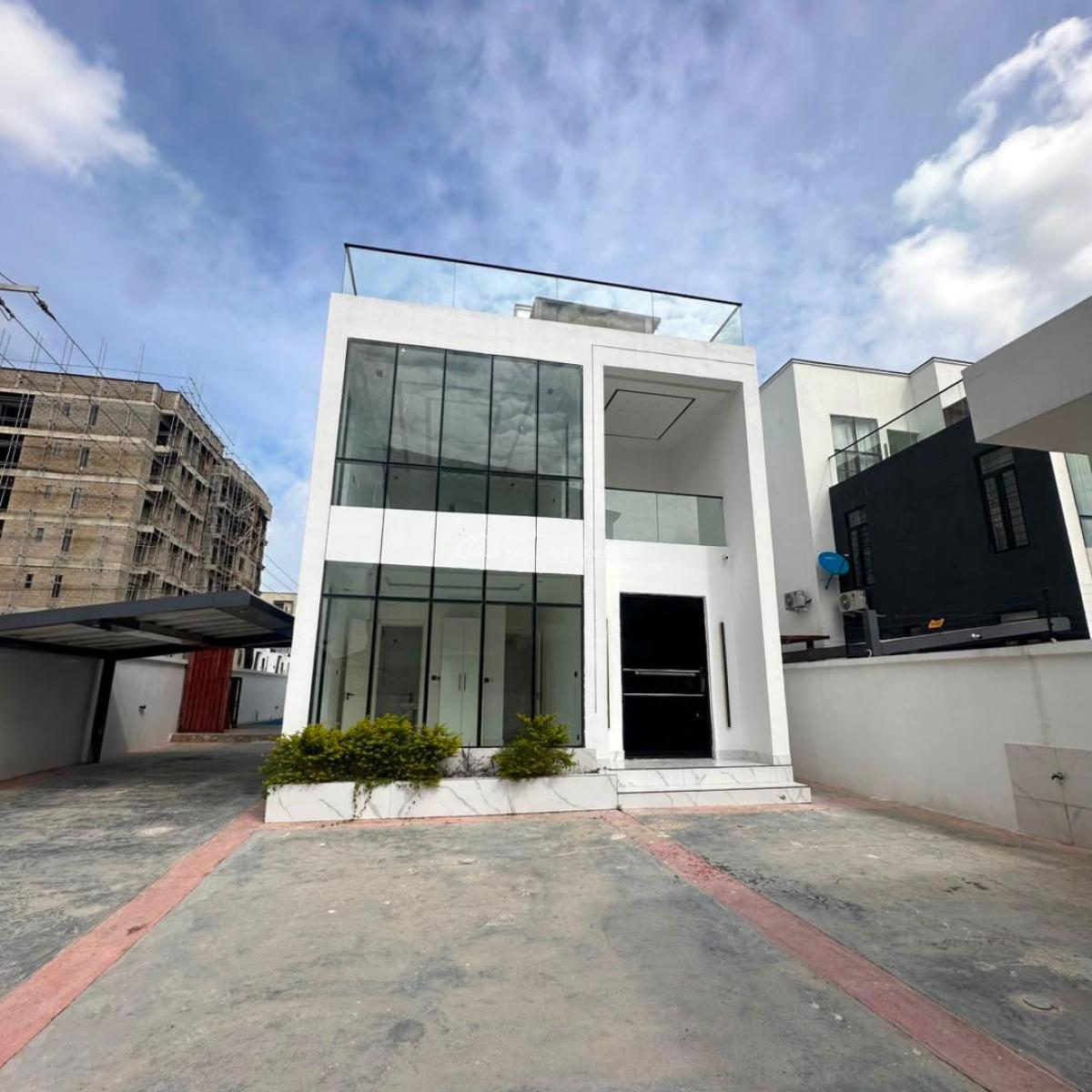 Contemporary 5bedroom Fully Detached Duplex with Bq, Lekki Phase 1, Lekki, Lagos, Detached Duplex for Sale