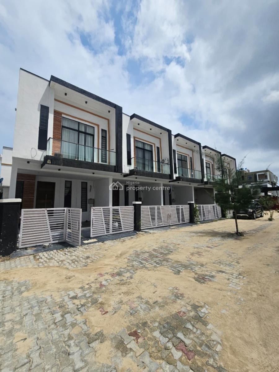 Well-built 4-bedroom Self-compound Terrace Duplex, Ikota, Lekki, Lagos, Terraced Duplex for Sale