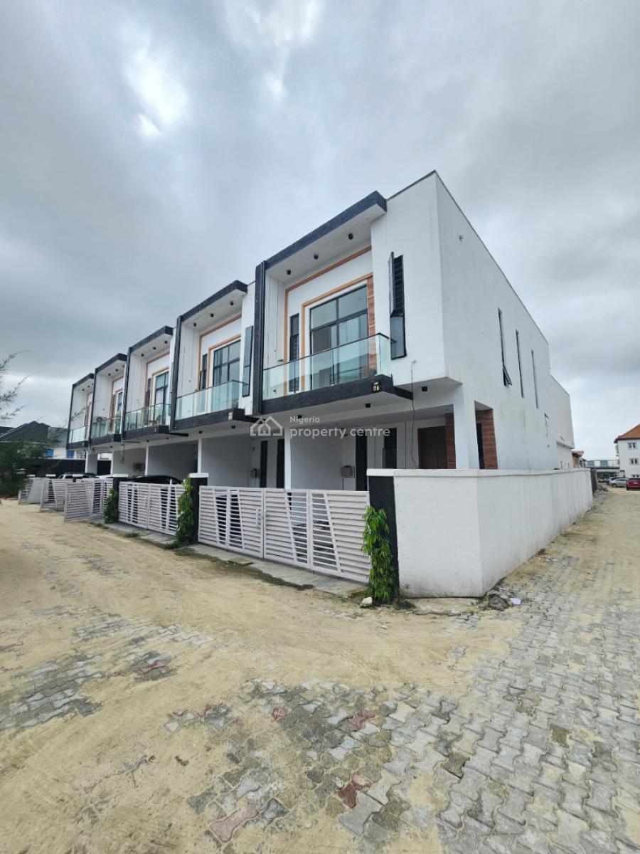 Well-built 4-bedroom Self-compound Terrace Duplex, Ikota, Lekki, Lagos, Terraced Duplex for Sale