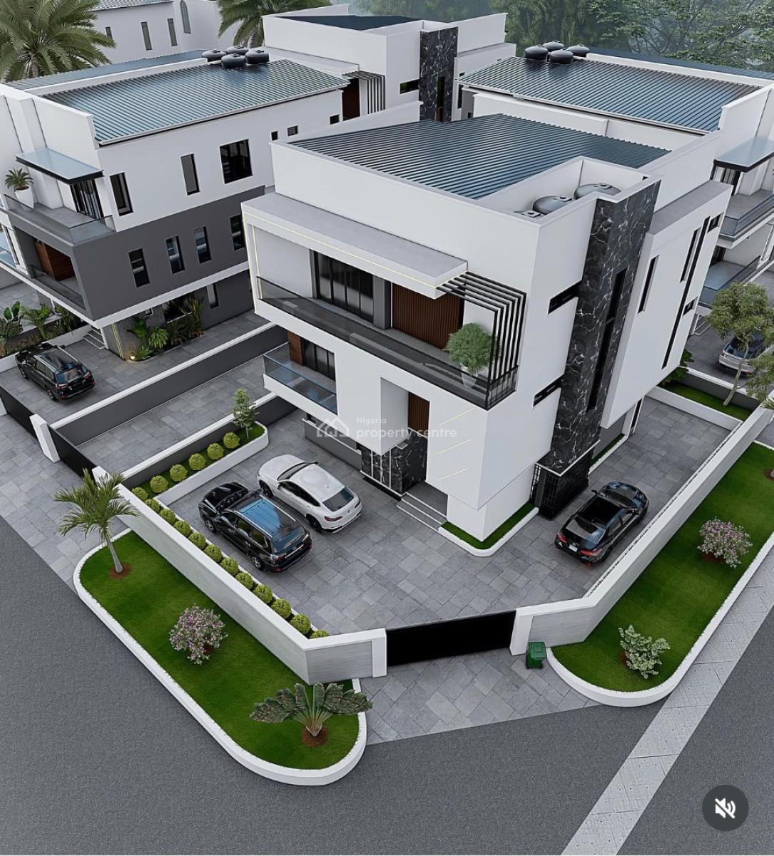 Newly Built 5 Bedroom Fully Detached Duplex with Bq, Adeniyi Jones, Ikeja, Lagos, Detached Duplex for Sale