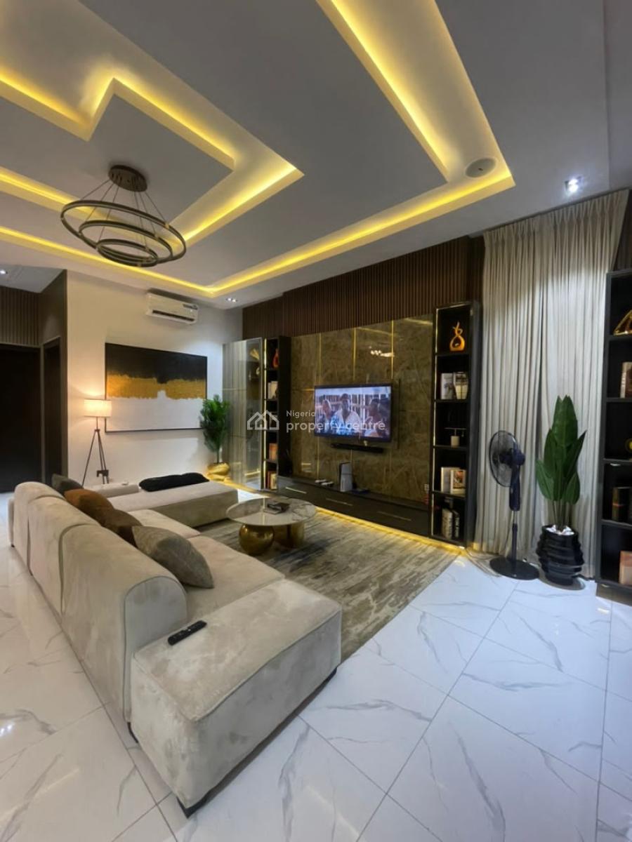 Beautifully Finished 2 Bedrooms Furnished Apartment, Lekki Scheme 2, Abraham Adesanya, Ajah, Lagos, Flat / Apartment Short Let