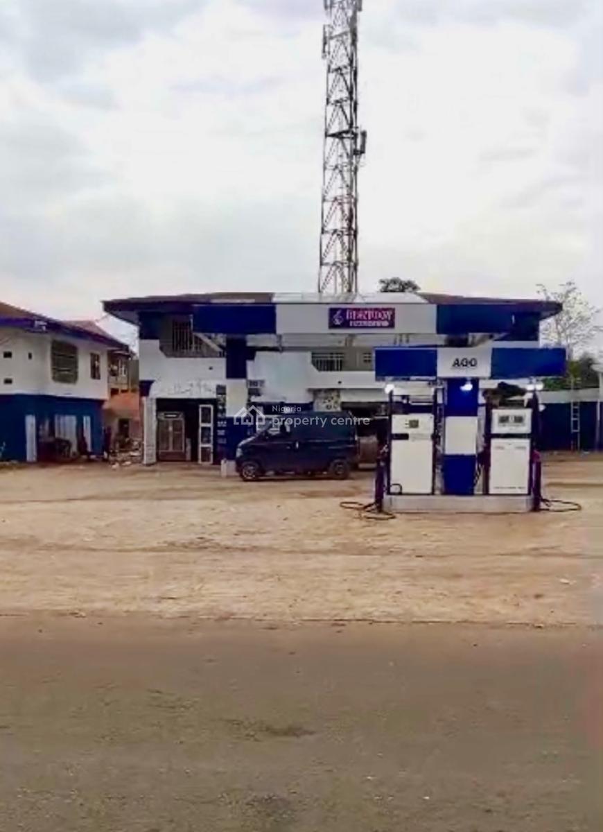 4 Pumps and Other Buildings on 4 Plots of Land, Abakaliki Road, Ezeagu, Enugu, Filling Station for Sale