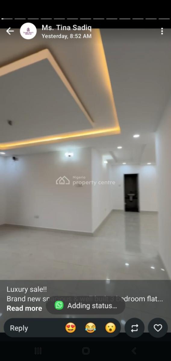Luxury 3-bedroom Apartment, Asokoro District, Abuja, Flat / Apartment for Rent