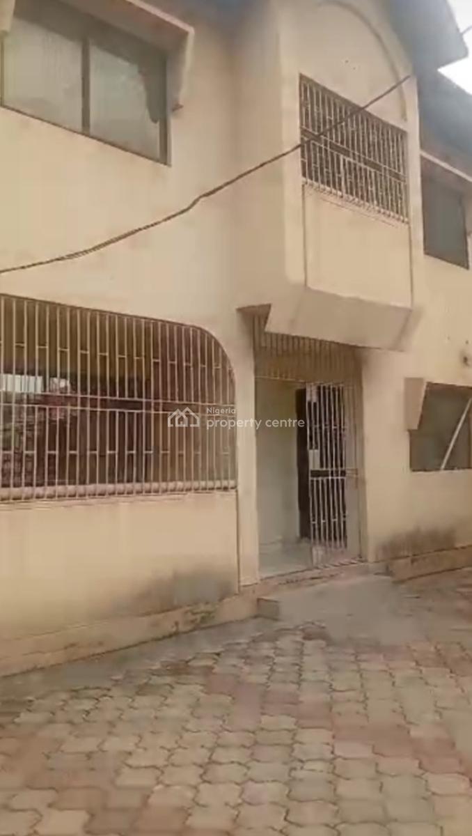 Strictly Commercial Use 6 Bedrooms Fully Detached Duplex with 2 Bedroom Bq, Area 11, Garki, Abuja, Semi-detached Duplex for Rent