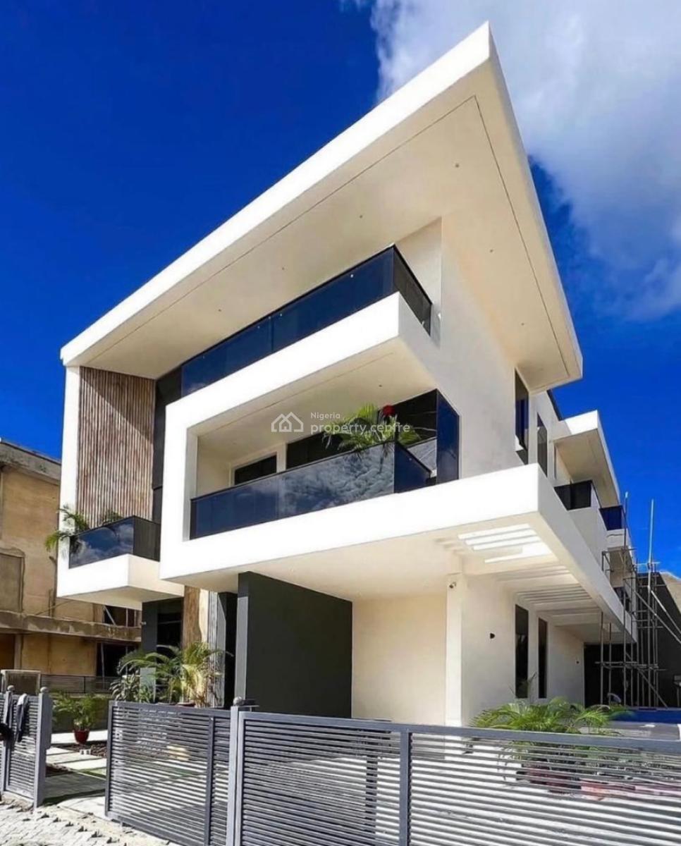 Newly Built 5 Bedroom Fully Detached Duplex with Bq, Guzape District, Abuja, Detached Duplex for Sale