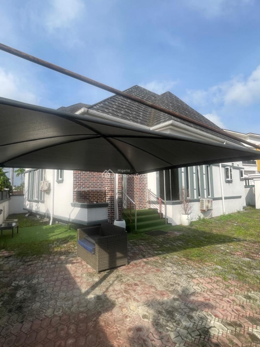 Furnished 3 Bedroom Bungalow with a Room Bq, Thomas Estate, Ajah Lekki Lagos, Ajah, Lagos, Detached Bungalow for Rent