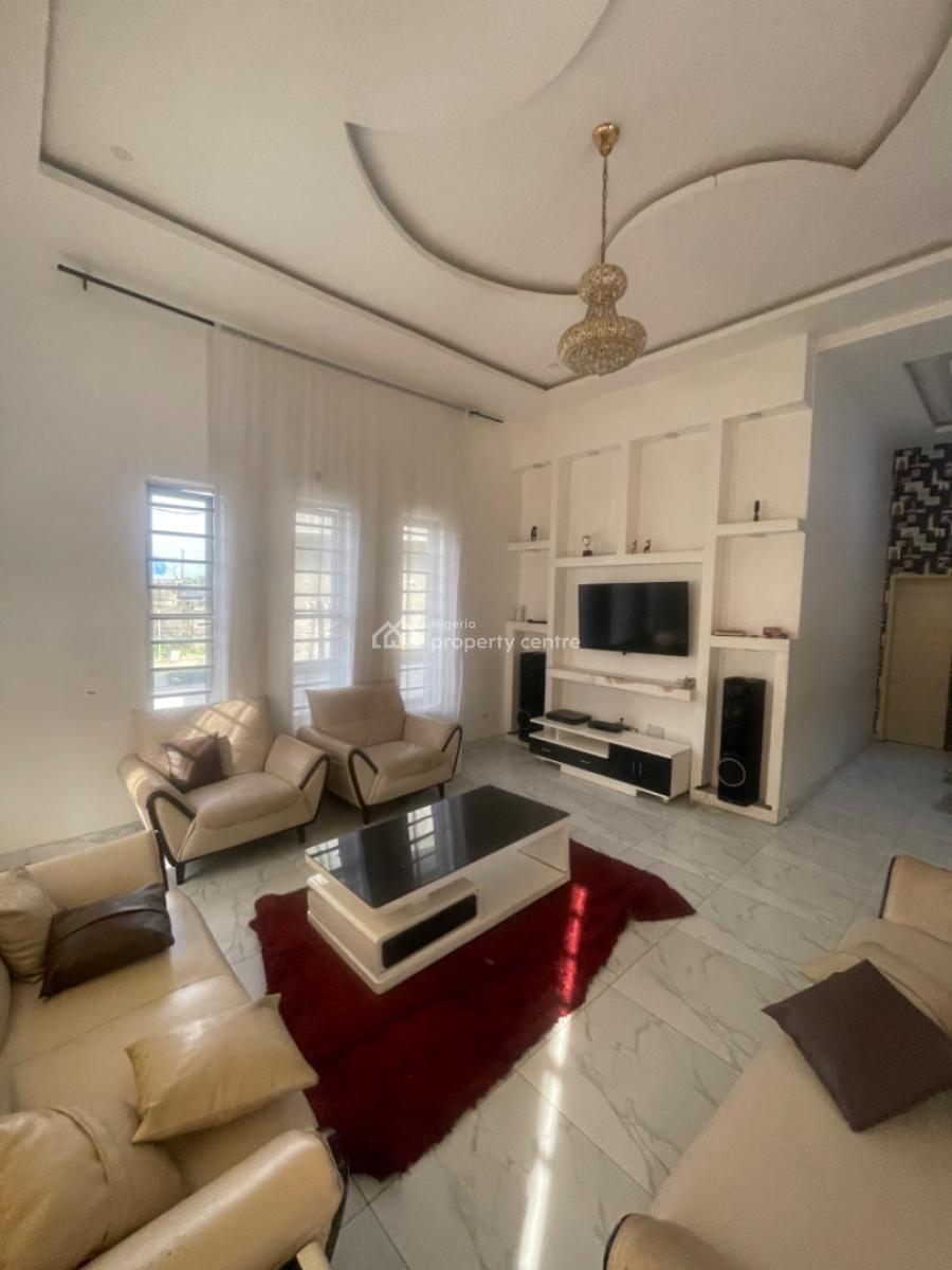 Furnished 3 Bedroom Bungalow with a Room Bq, Thomas Estate, Ajah Lekki Lagos, Ajah, Lagos, Detached Bungalow for Rent