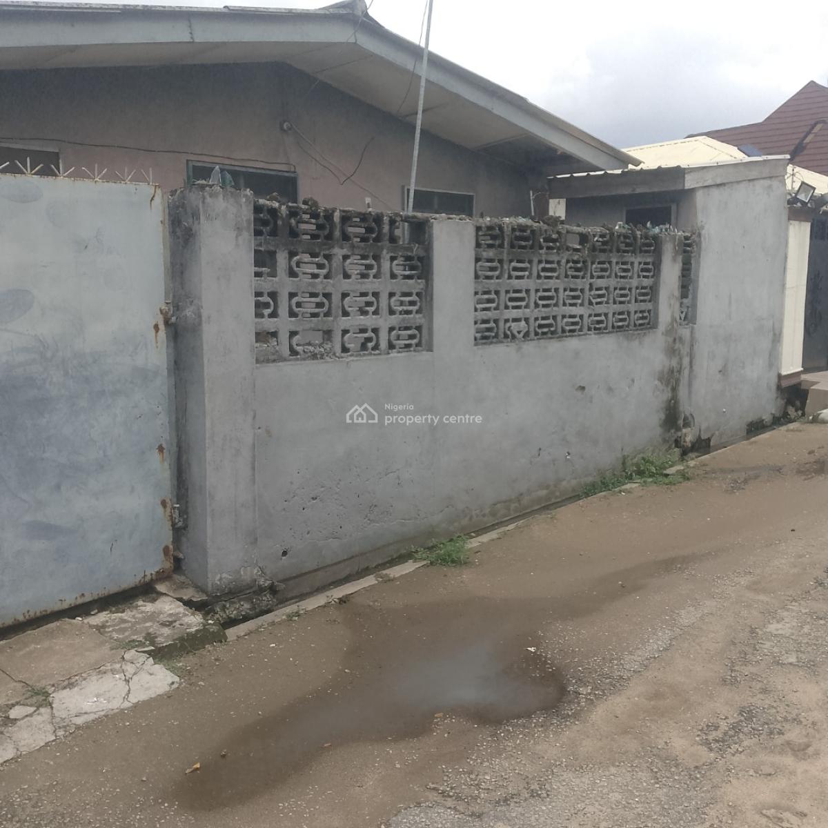 3 Bedroom Bungalow, Close, Satellite Town, Ojo, Lagos, Detached Bungalow for Sale