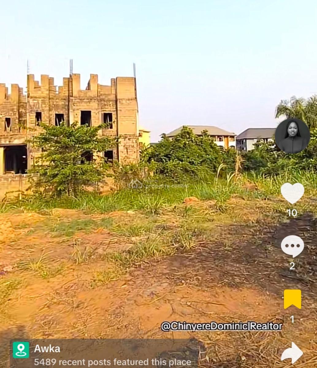 Affordable Land in a Well Developed Area, Ifite, Awka, Anambra, Land for Sale