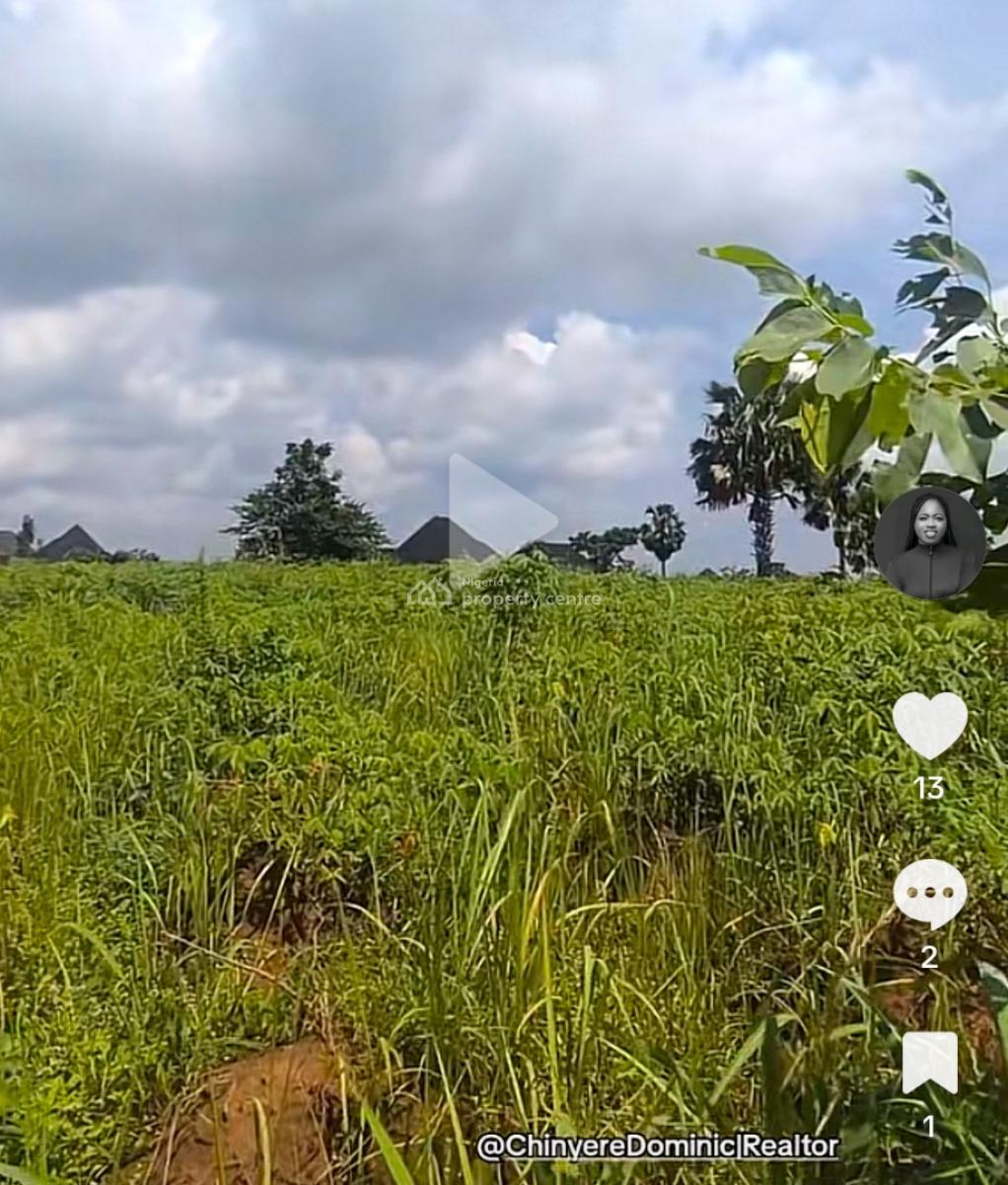 Affordable Land in a Fast Developing Area, Isuaniocha, Awka, Anambra, Land for Sale
