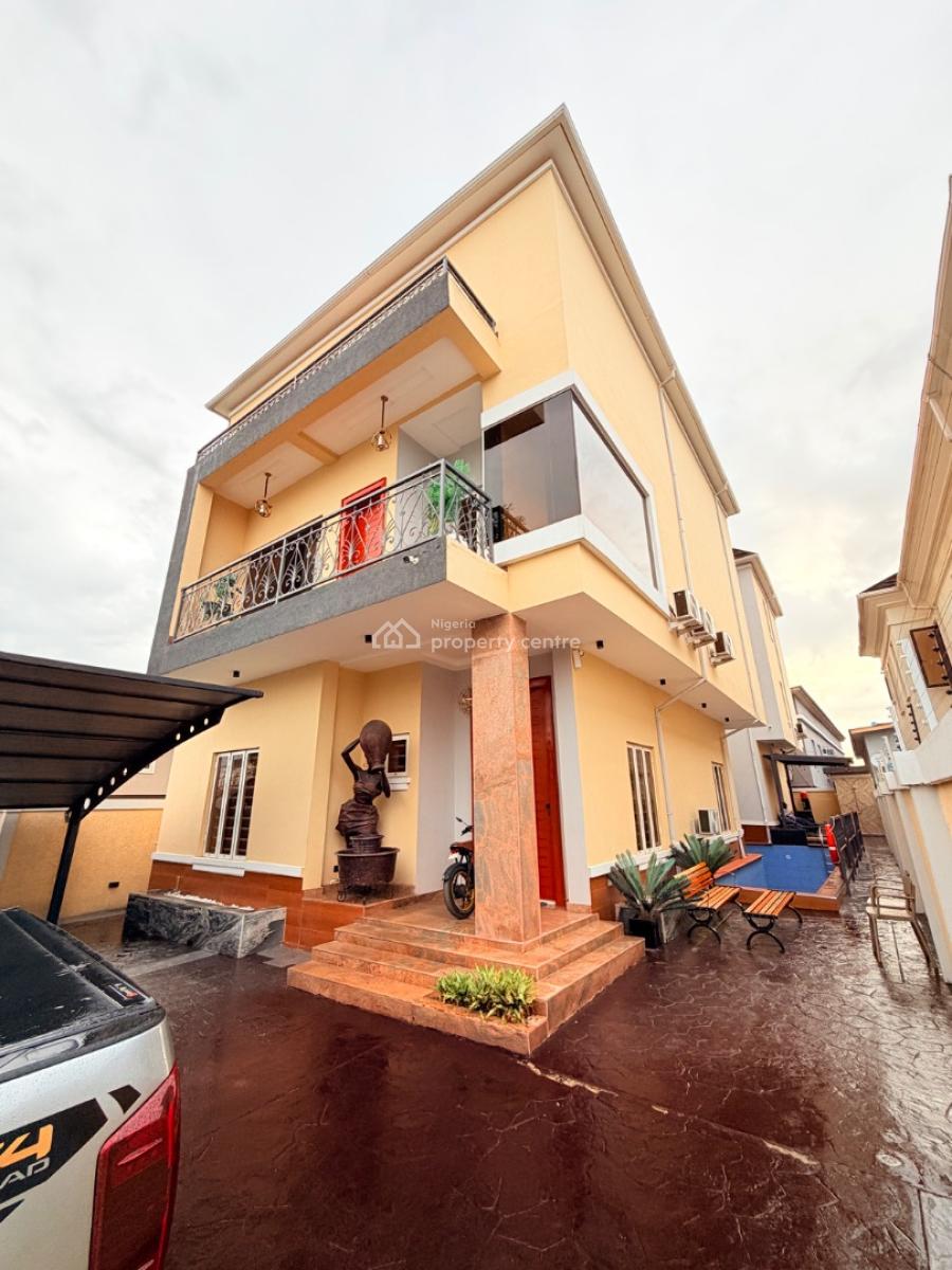 6 Bedroom Magnificently Built and Furnished House with 2 Bq Ensuite, Gra Phase 2, Magodo, Lagos, Detached Duplex for Sale