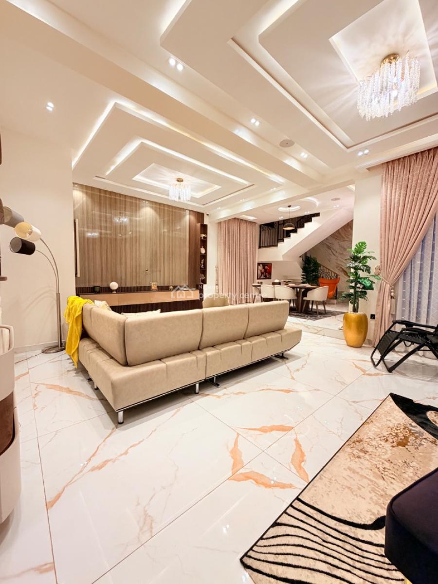 6 Bedroom Magnificently Built and Furnished House with 2 Bq Ensuite, Gra Phase 2, Magodo, Lagos, Detached Duplex for Sale