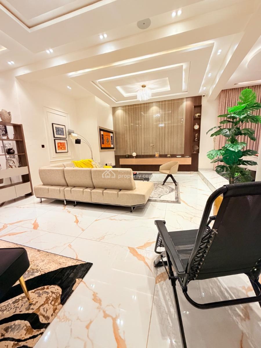 6 Bedroom Magnificently Built and Furnished House with 2 Bq Ensuite, Gra Phase 2, Magodo, Lagos, Detached Duplex for Sale