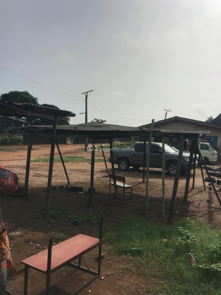 a Commercial Land with a Demolishable Bungalow, Temu Epe Expressway Temu Town Epe Lagos., Epe, Lagos, Commercial Land for Sale