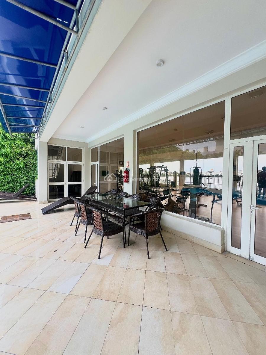 Luxury 3-bedroom Waterfront Apartment with Bq, Pool & Sports, Banana Island, Banana Island, Ikoyi, Lagos, House for Rent