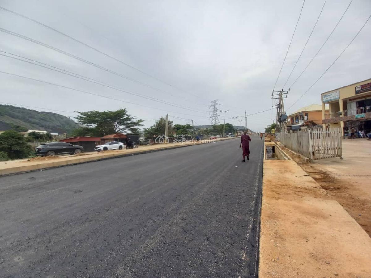 Prime Commercial Land Directly Facing Arab Road, Kubwa, Abuja, Directly on Arab Road, Kubwa, Abuja, Commercial Land for Sale