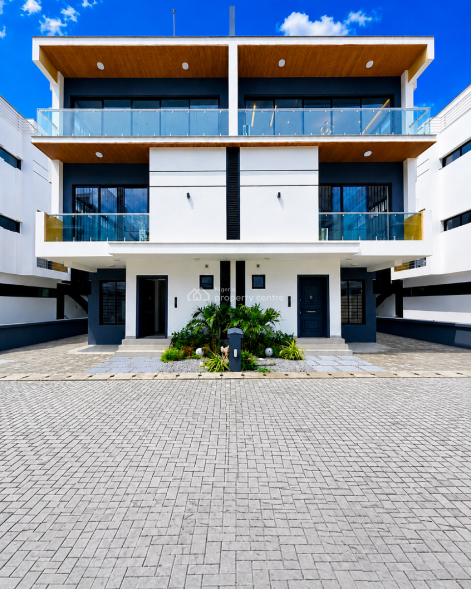 Newly Built 4 Bedroom Semi-detached Duplex with Bq, Ikoyi, Lagos, Semi-detached Duplex for Rent