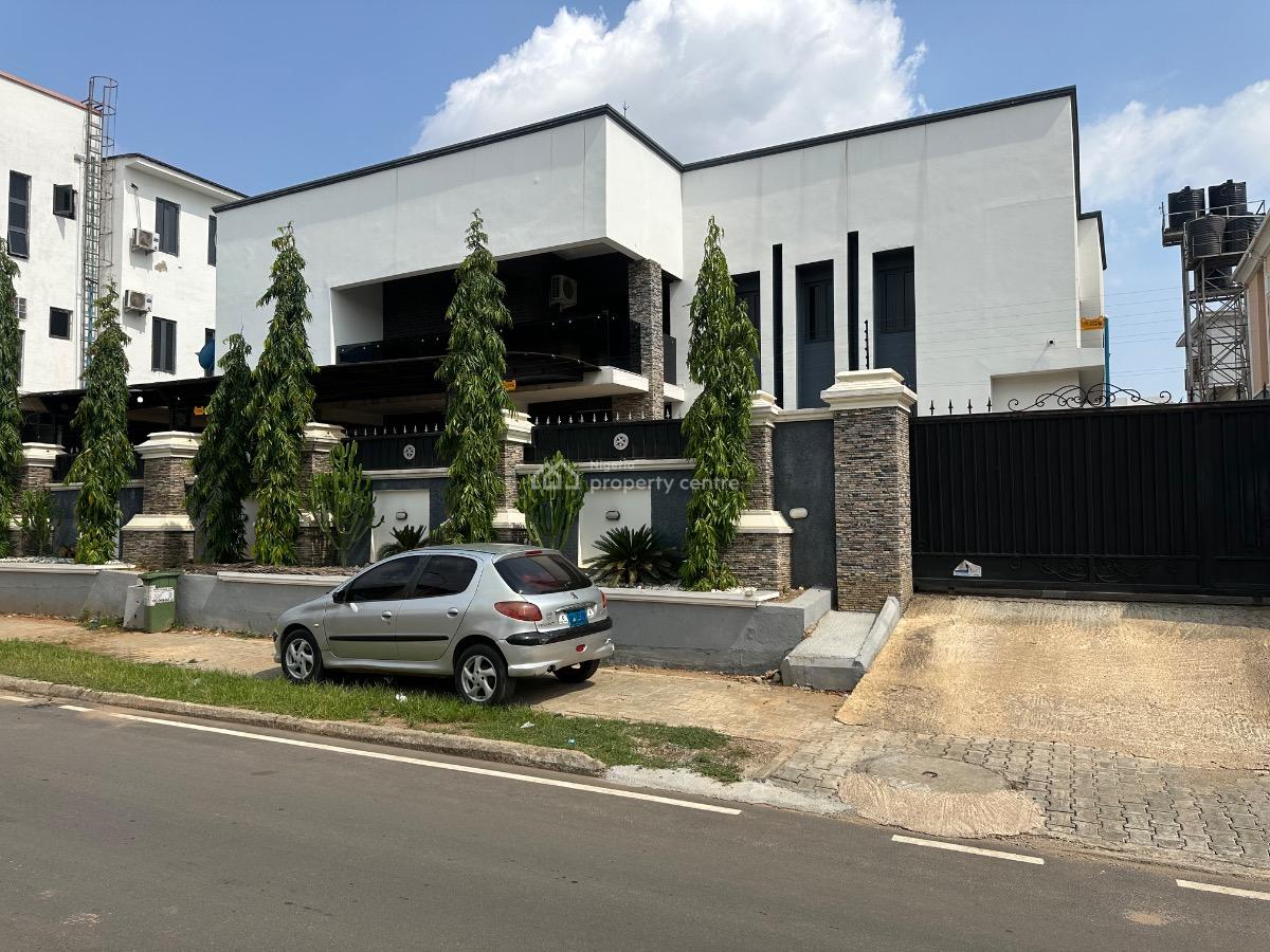 6 Bedroom Detached Duplex with 2 Bedroom Guest Chalet and 1 Room Bq, Serene Environment, Wuye, Abuja, Detached Duplex for Sale