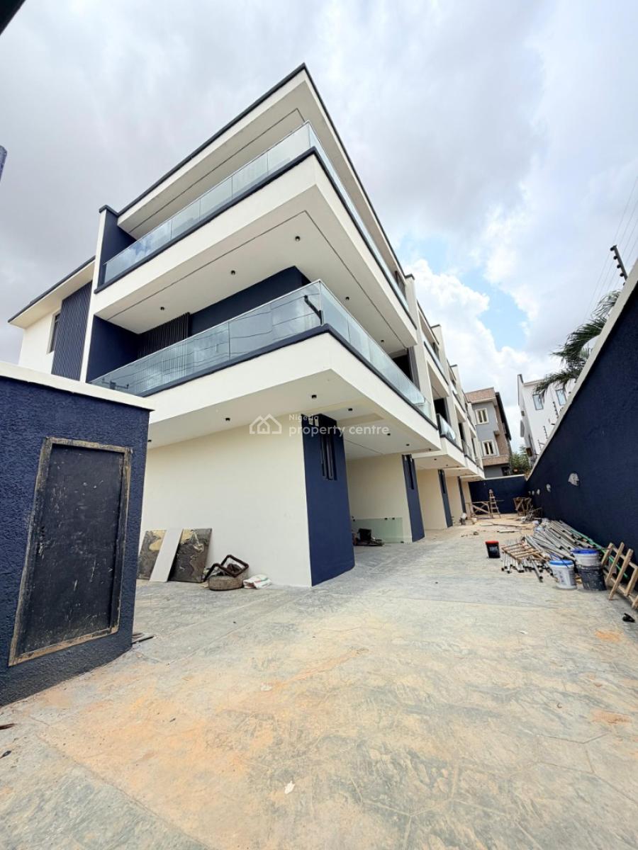 Freshly Completed 4-bedroom Terrace Duplex + Bq in a Nice Environment, Gra, Ogudu, Lagos, Terraced Duplex for Sale