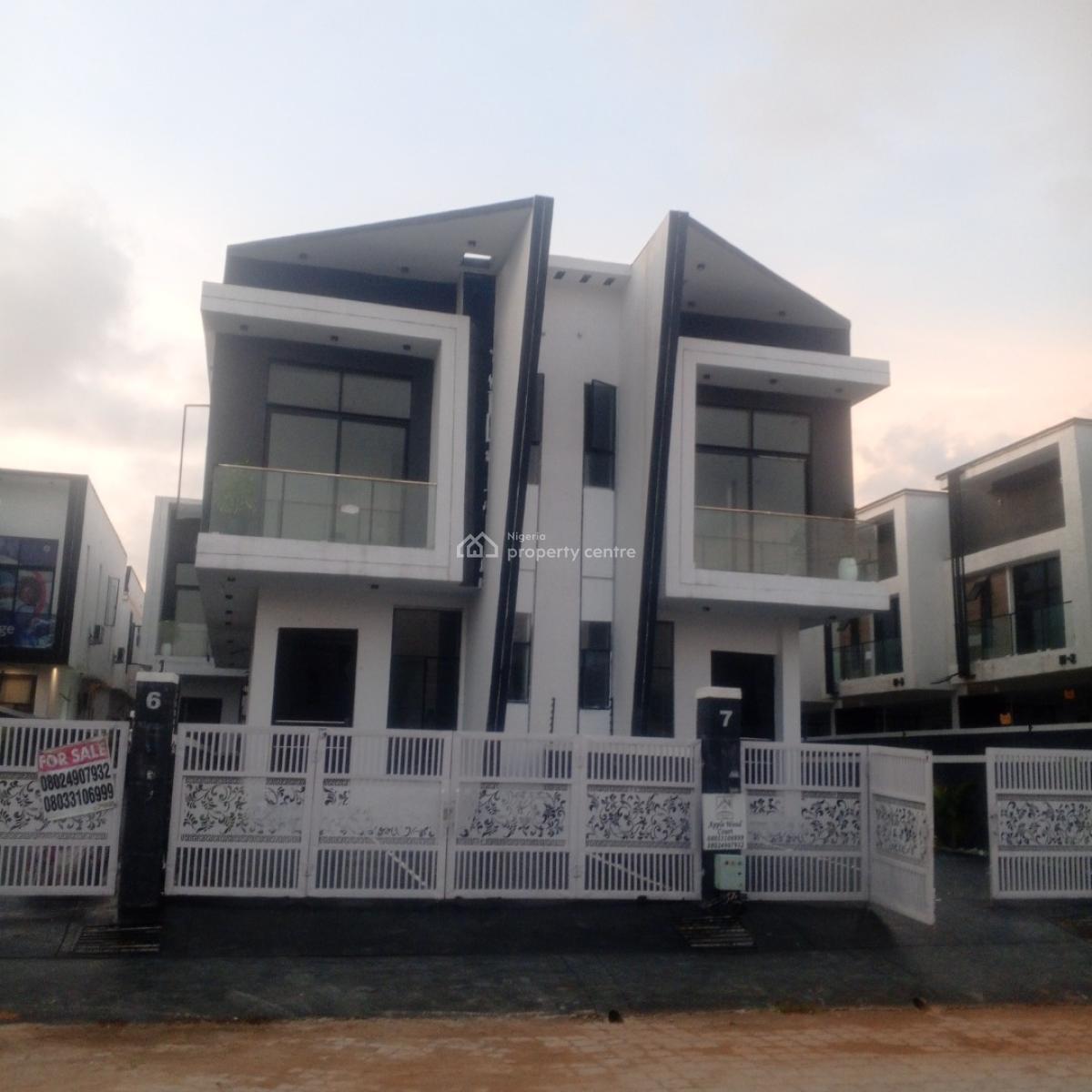 4 Bedroom Detached Duplex with a Drive Way, Ikota Gra Extension, Ikota, Lekki, Lagos, Detached Duplex for Sale