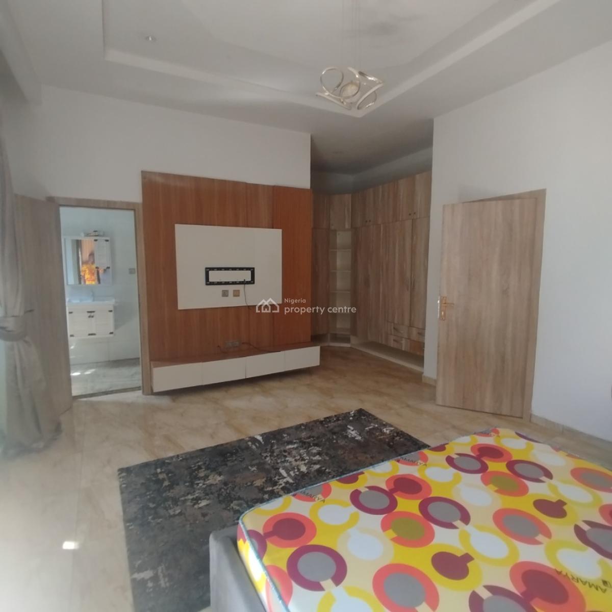 Nice Partly Furnished 4 Bedroom Semi Detached Duplex with Bq, Royal Pine Estate, Lekki Expressway, Lekki, Lagos, Semi-detached Duplex for Rent
