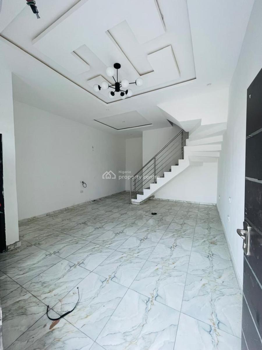 Self Compound 3 Bedroom Duplex, Aburaham Adesanya, Ajah, Lagos, Terraced Duplex for Sale