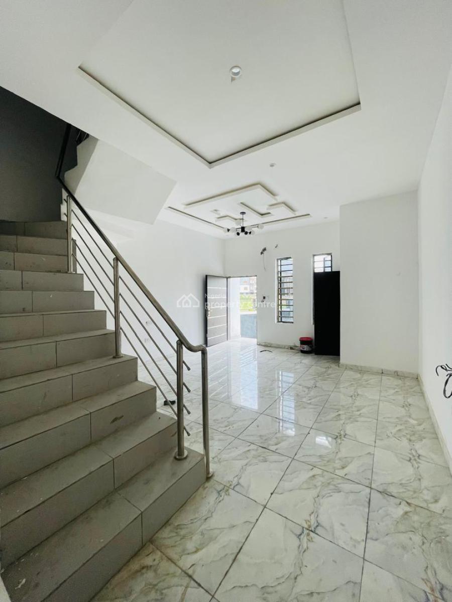 Self Compound 3 Bedroom Duplex, Aburaham Adesanya, Ajah, Lagos, Terraced Duplex for Sale