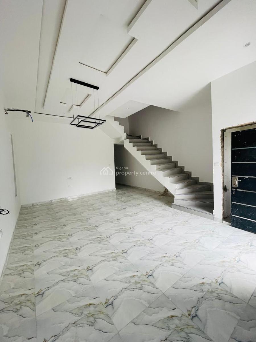 Self Compound 3 Bedroom Duplex, Aburaham Adesanya, Ajah, Lagos, Terraced Duplex for Sale
