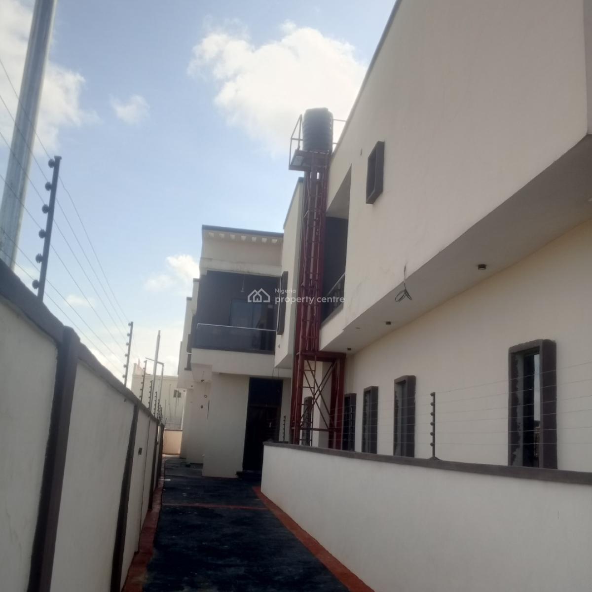 Brand New 4 Bedroom Semi Detached Duplex with a Drive Way, General Paint, Ajah, Lagos, Semi-detached Duplex for Sale