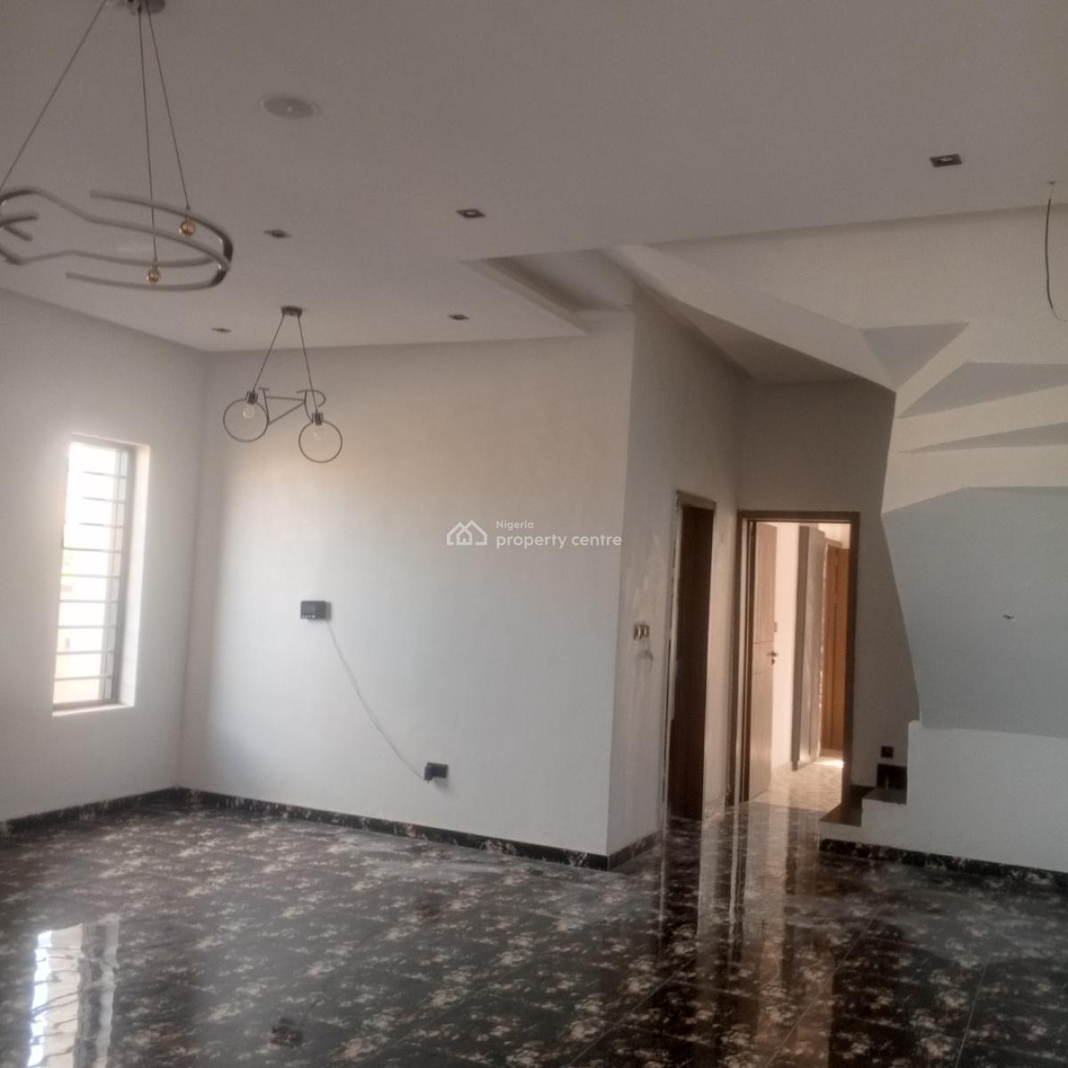 Brand New 4 Bedroom Semi Detached Duplex with a Drive Way, General Paint, Ajah, Lagos, Semi-detached Duplex for Sale
