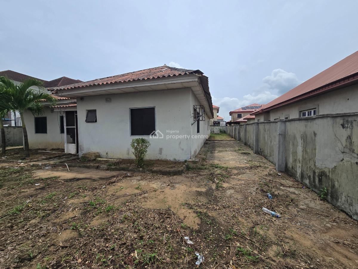 Developable Structure Sitting on a Plot Measuring Approximately600sqms, Crown Estate, Sangotedo, Ajah, Lagos, Detached Bungalow for Sale