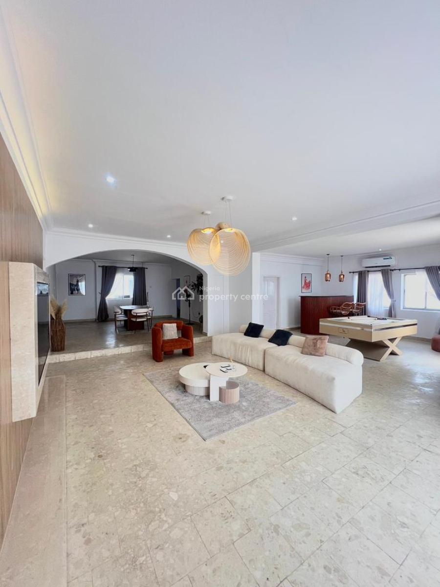 Beautifully Furnished Waterfront 2-bedroom Penthouse with Pool and Bq, Lekki Phase 1, Lekki, Lagos, Flat / Apartment for Rent