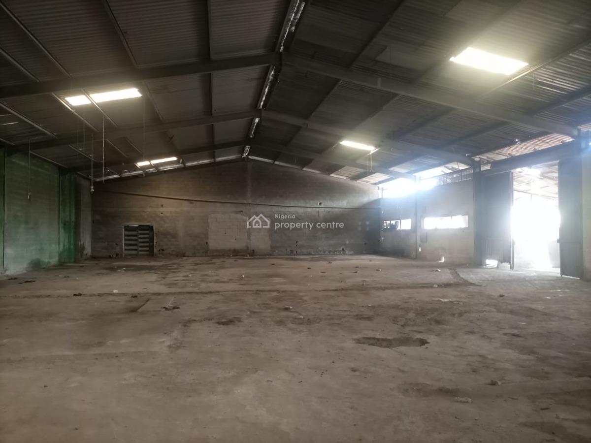 a Self Compound Warehouse of 8000sqm, Oshodi, Apapa, Lagos, Warehouse for Rent