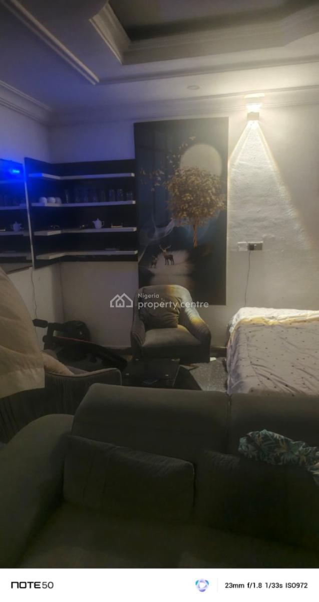 Fully Furnished Studio Apartment with 24hrs Light in an Estate, Livingspring Court Orchid After Roundabout, Lekki, Lagos, Self Contain (single Rooms) for Rent