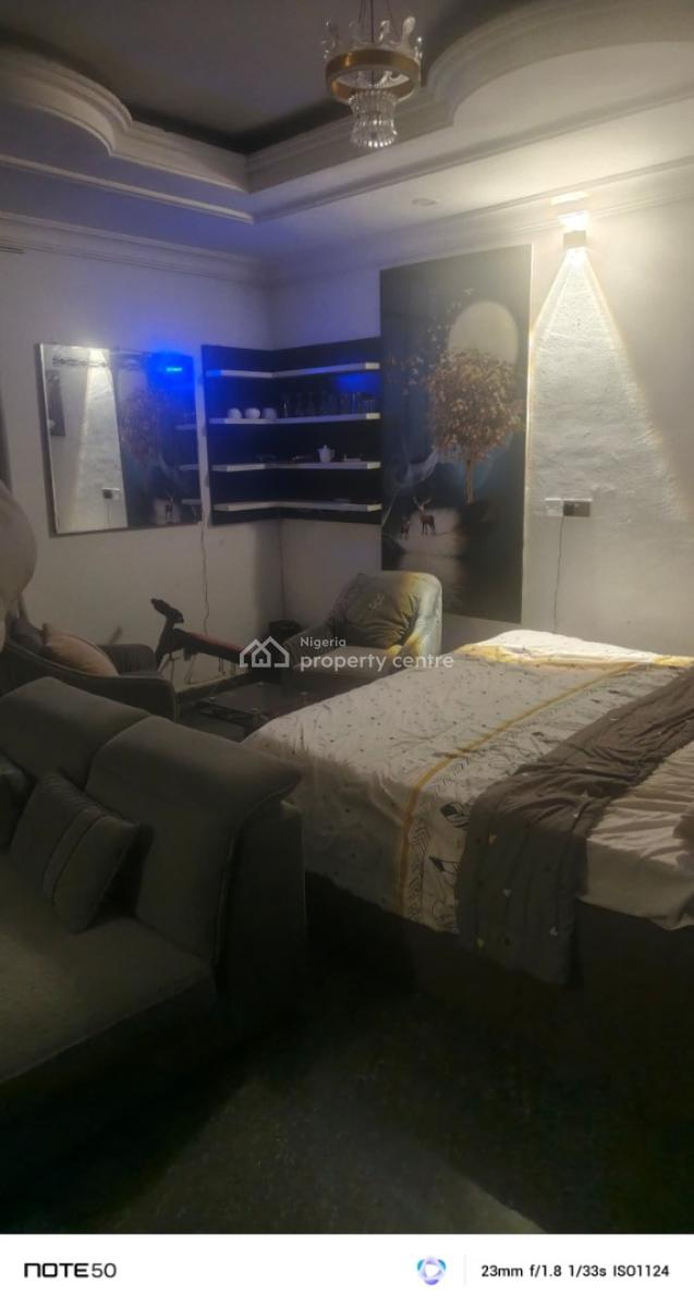 Fully Furnished Studio Apartment with 24hrs Light in an Estate, Livingspring Court Orchid After Roundabout, Lekki, Lagos, Self Contain (single Rooms) for Rent