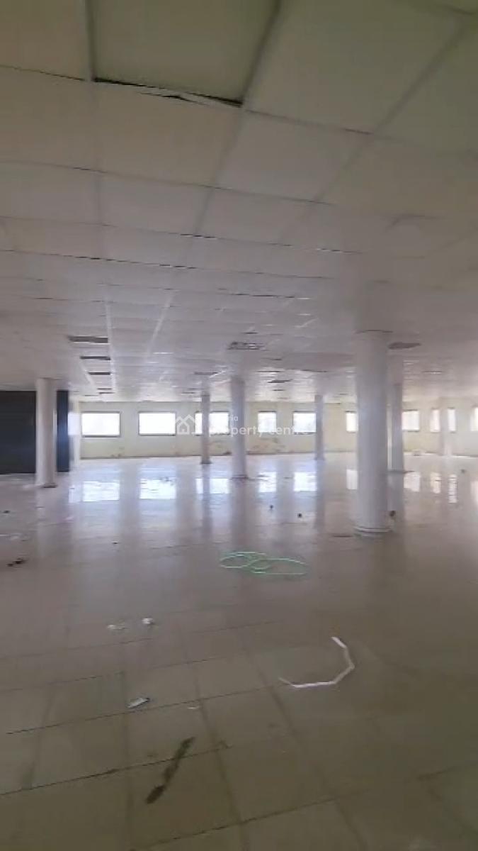Ground Floor 650sqm Open Plan Office Space, Cbd, Alausa, Ikeja, Lagos, Office Space for Rent