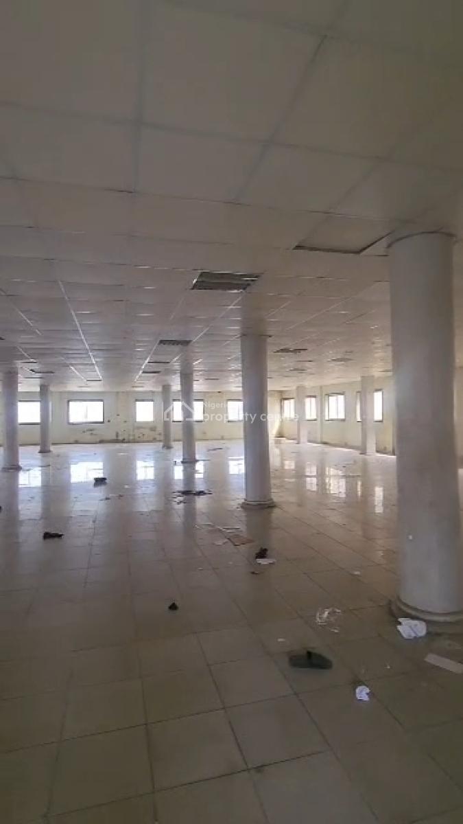 Ground Floor 650sqm Open Plan Office Space, Cbd, Alausa, Ikeja, Lagos, Office Space for Rent